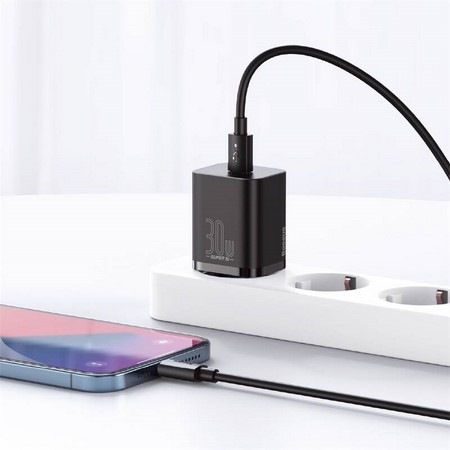 Nabíječka do sítě Baseus Super Si USB-C 30W černá