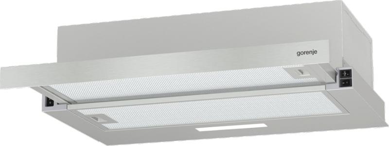 Odsavač par Gorenje Essential TH60E3X nerez Odsavač par TH60E3X, stříbrná, Designový kousek