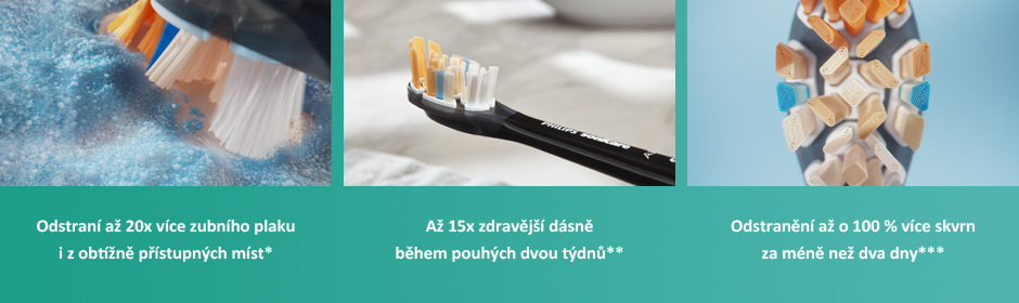 Náhradní hlavice Philips Sonicare All-in-One HX9092/11 (2 ks) černá