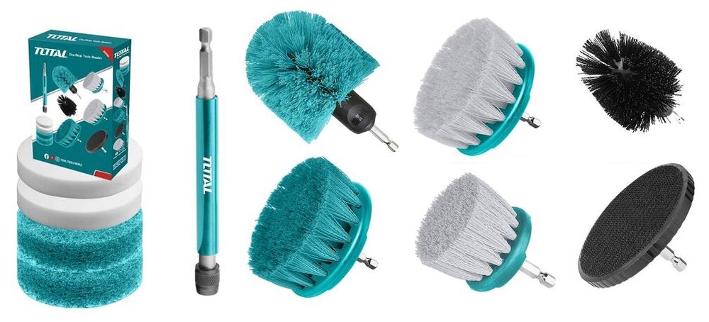 Sada kartáčů Total tools TACB1101 (11 ks)
