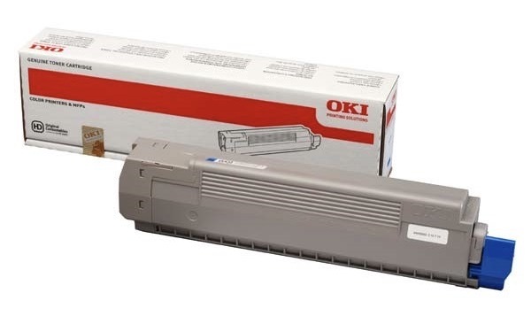 Toner OKI C801/C821, 7300 stran žlutý