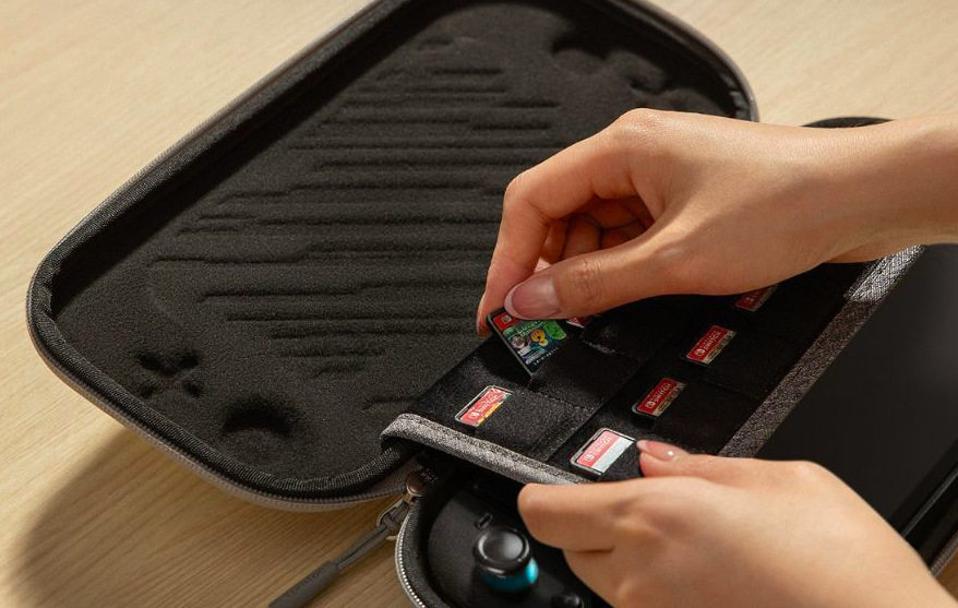 Pouzdro tomtoc Switch 2 Slim Case - šedé