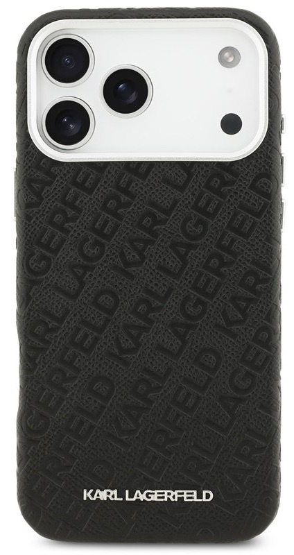 Kryt na mobil Karl Lagerfeld, pro Apple iPhone 17 Pro Max, černá barva