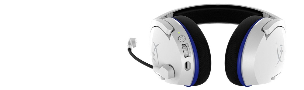 Headset HyperX Cloud Stinger Core Wireless pro PS4/PS5 bílý Headset HyperX Cloud Stinger Core Wireless