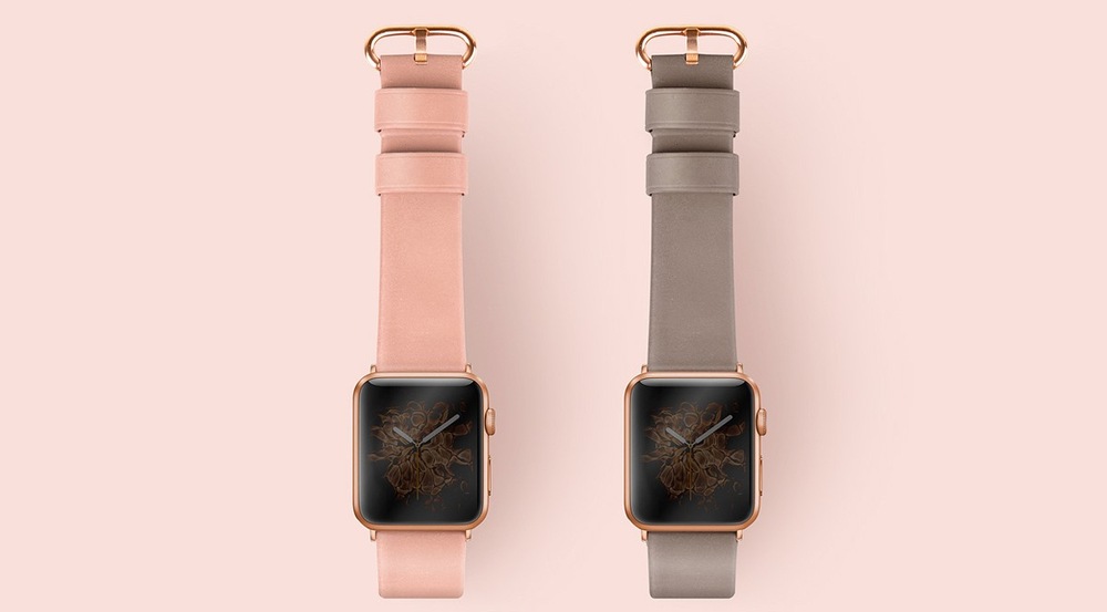Řemínek Uniq Mondain na Apple Watch 42/44/45/49mm šedý Řemínek Uniq Mondain na Apple Watch 42/44/45/49mm šedý