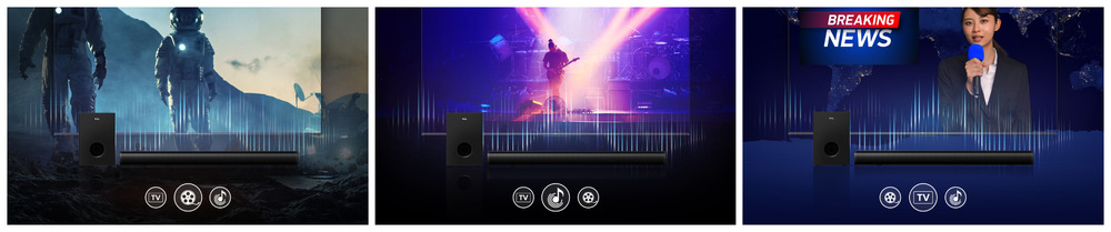 Soundbar TCL S522W černý
