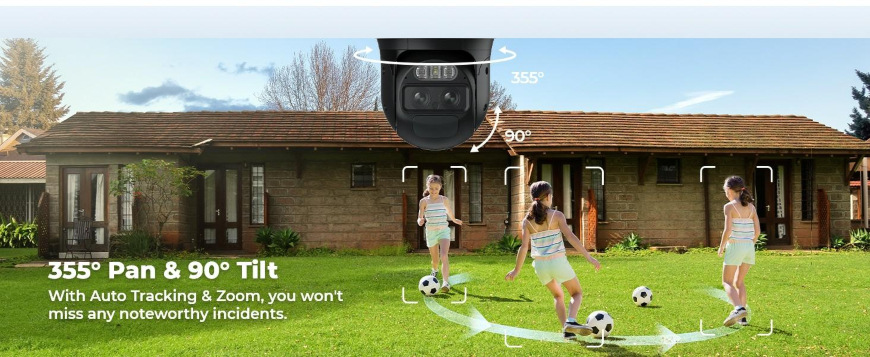 Reolink Trackmix Series B770 / Trackmix Wi-Fi, bílá