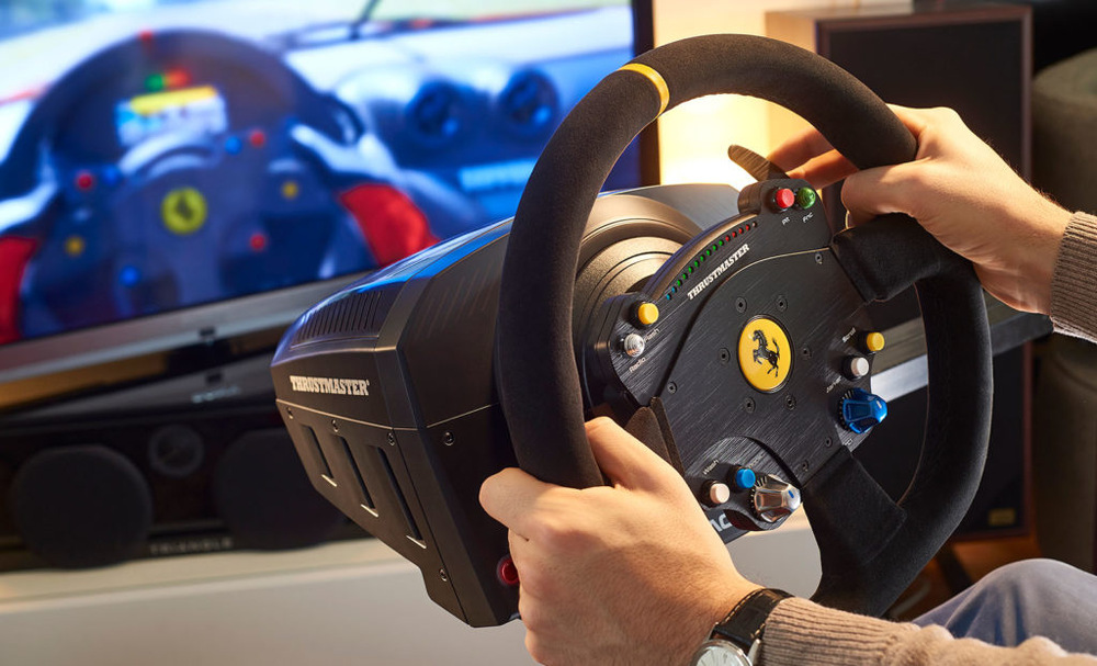 Volant Thrustmaster TS-PC Racer Ferrari 488 Challenge Edition pro PC Volant Thrustmaster TS-PC Racer Ferrari 488 Challenge Edition pro PC