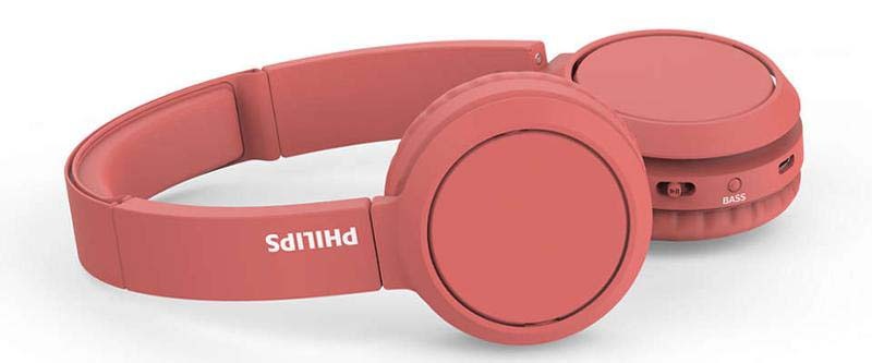 Sluchátka Philips TAH4205RD červená
