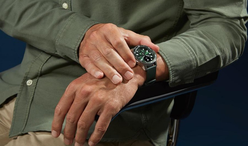 Chytré hodinky Withings Scanwatch Horizon - Special Edition 43mm zelené Withings Scanwatch Horizon Special Edition