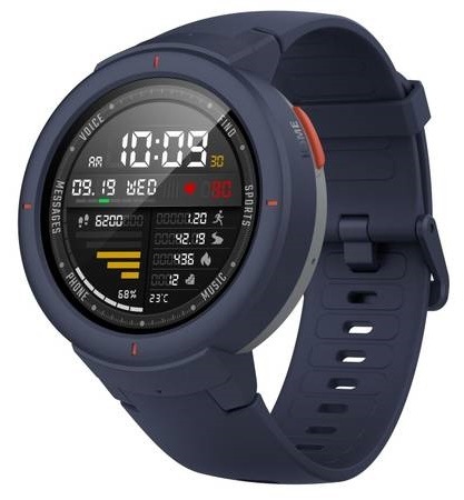 Chytré hodinky Amazfit Verge modré