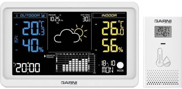 Meteorologická stanice GARNI 618 Precise bílá