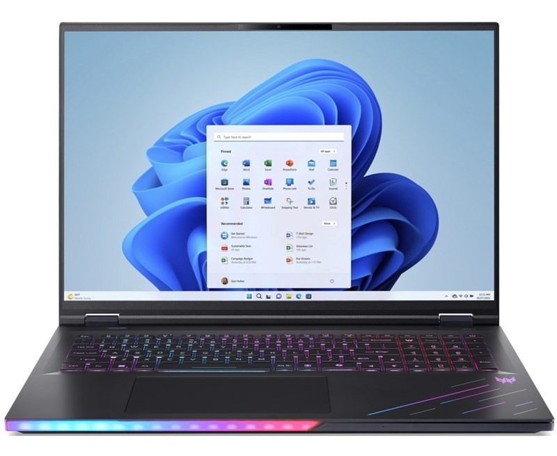 Notebook Acer Predator Helios Neo 18 AI (PHN18-72-92RQ) černý