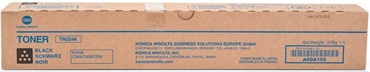 Toner Konica Minolta A8DA150, TN324K, 28000str. - černý