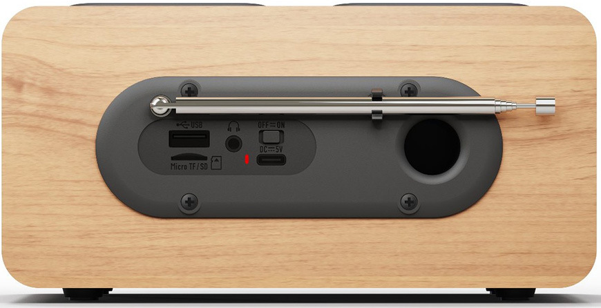 Radiopřijímač s DAB+ Blaupunkt DR10CR hnědý Radiopřijímač DAB+ Blaupunkt DR10CR, hnědý