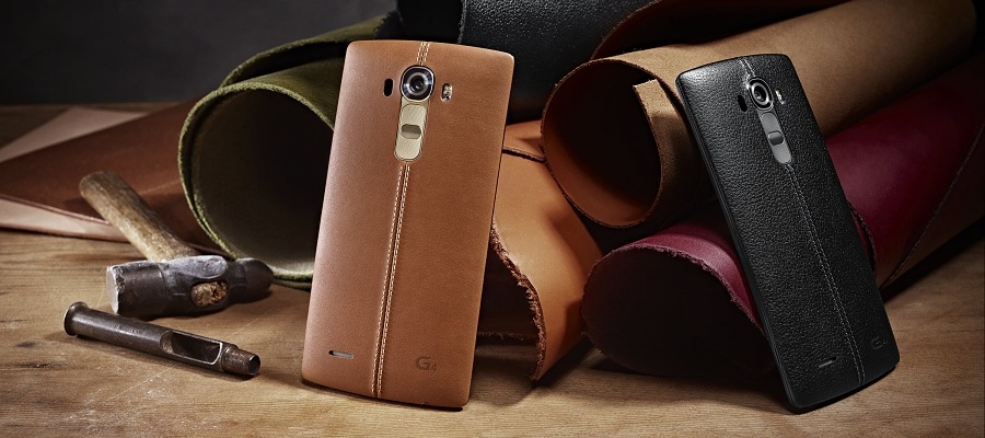 Mobilní telefon LG G4 (H815) Leather 32 GB hnědý