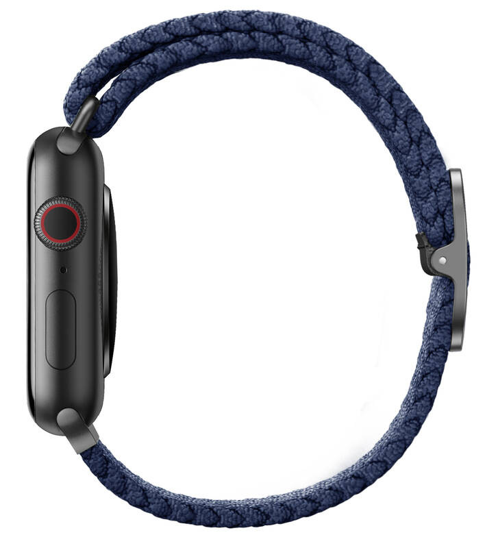 Řemínek Uniq Aspen na Apple Watch 42/44/45/49mm modrý Řemínek Uniq Aspen na Apple Watch 42/44/45/49mm modrý