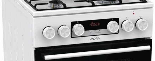 Kombinovaný sporák Mora K 7655 CW bílý Kombinovaný sporák Mora K 7655 CW bílý