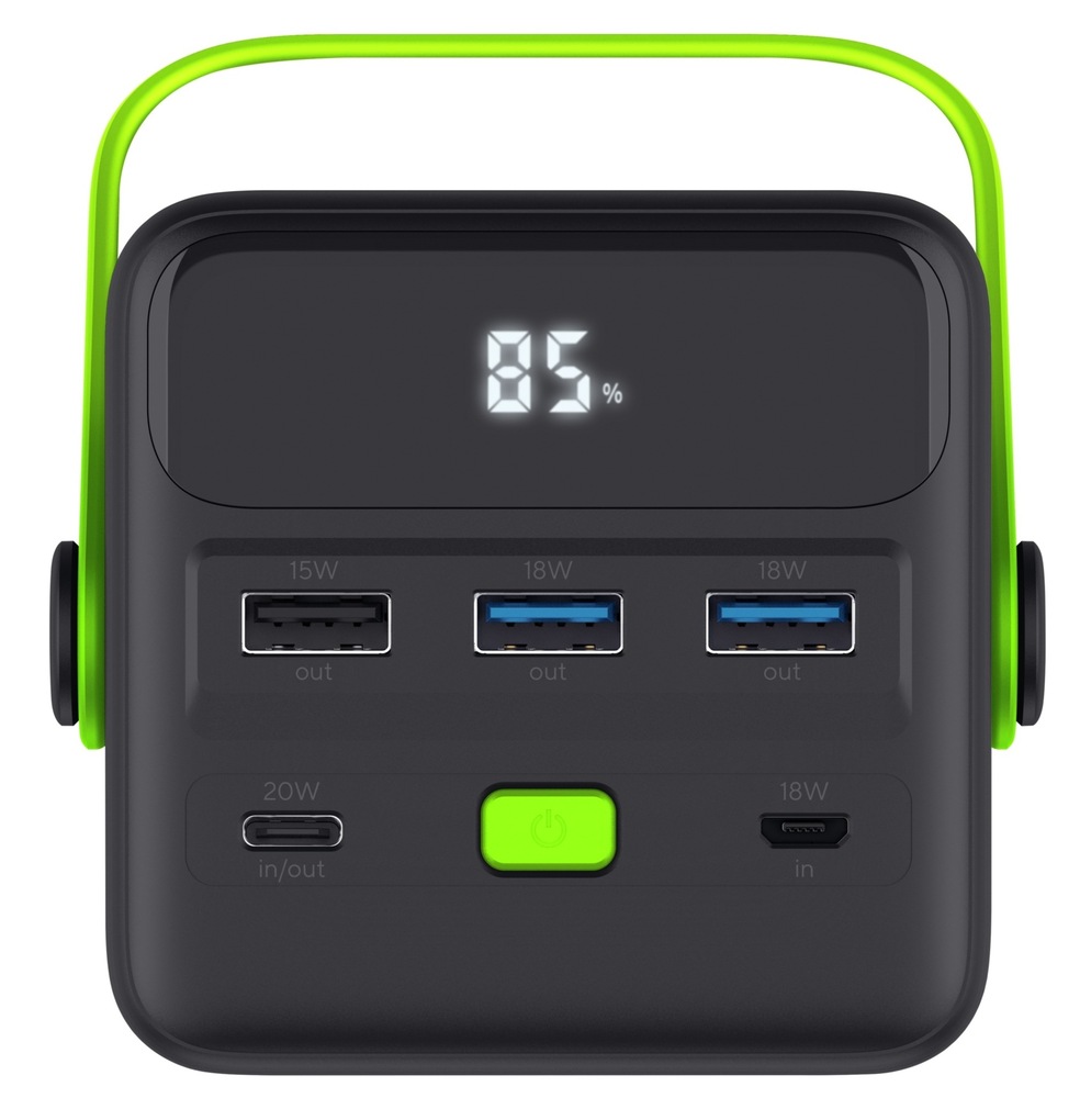 Powerbanka Trust Redoh XXL, 50000 mAh černá