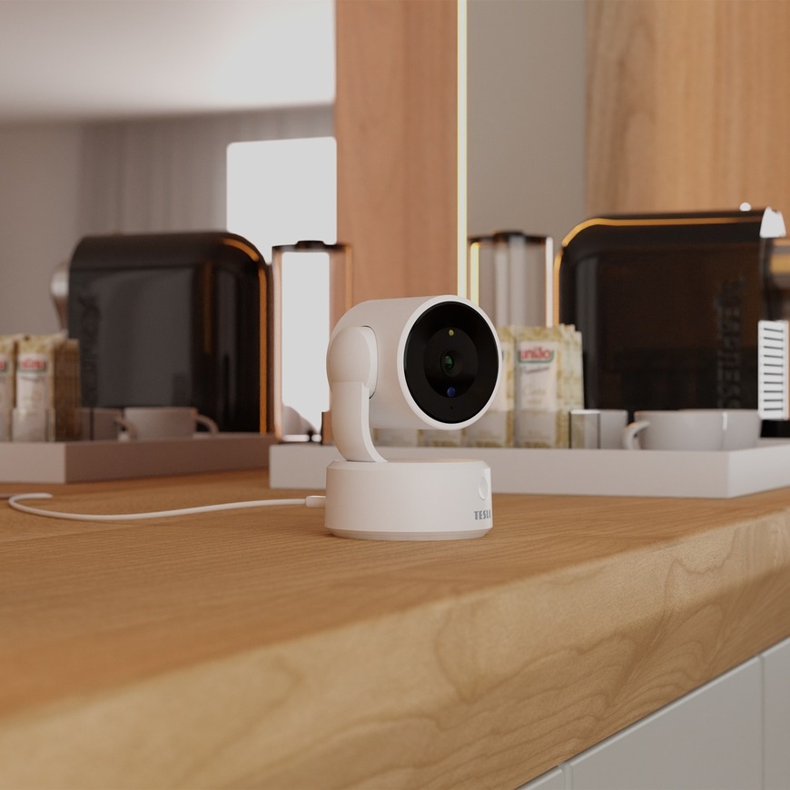IP kamera Tesla Smart Omni 360 bílá Tesla Smart Omni 360, bílá