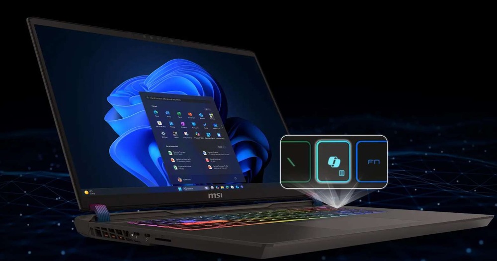 Notebook MSI Vector 17 HX AI A2XWJG-031CZ šedý