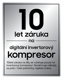 Chladnička s mrazničkou Samsung BRB80F30AES0EO bílé samsung záruka 10 let na kompresor