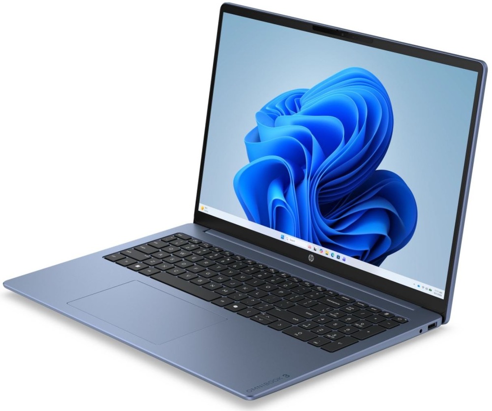 Notebook HP OmniBook 3 v provedení z bočního pohledu