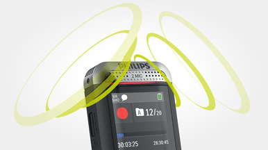 Diktafon Philips DVT2510 černý