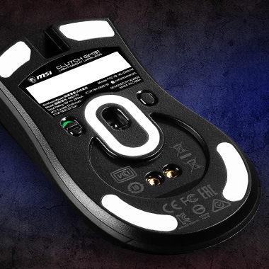 Myš MSI CLUTCH GM31 Lightweight Wireless černá