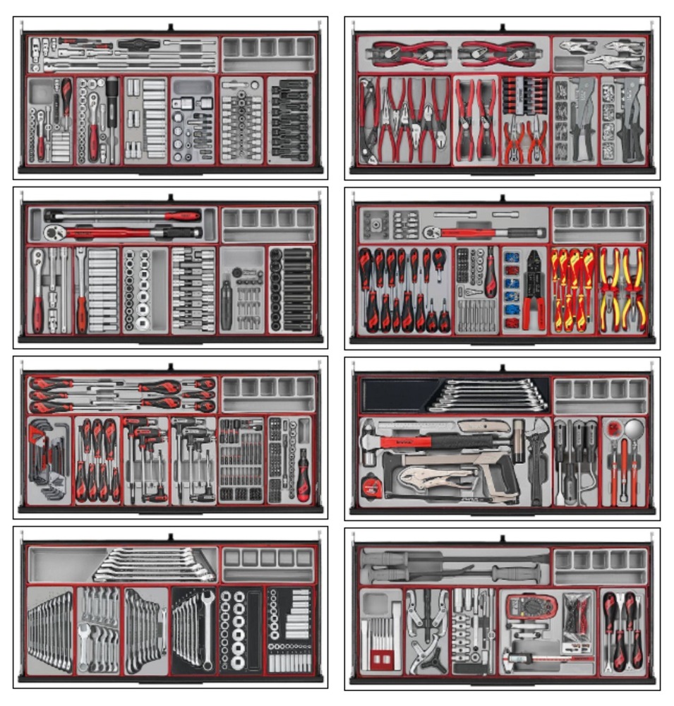 Dílenský vozík Teng Tools TKW37B1008T Dílenský vozík Teng Tools TKW37B1008T