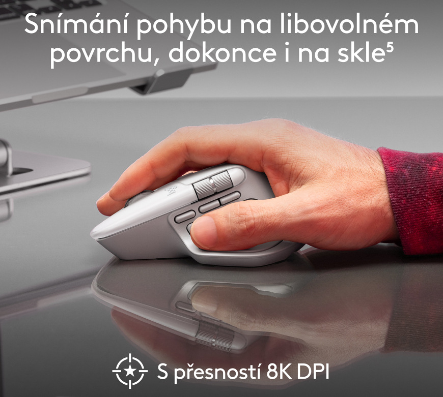 Myš Logitech MX Master 4 for Mac bílá