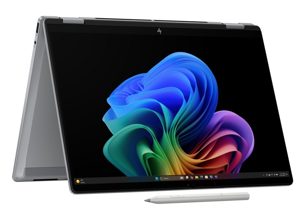 Notebook HP OmniBook X Flip AI 16-ar0004nc + Game Pass předplatné na 3 měsíce stříbrný