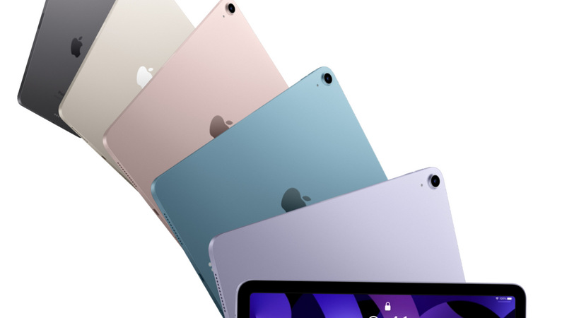 Dotykový tablet Apple iPad Air (2022) Wi-Fi + Cellular 256GB - Starlight