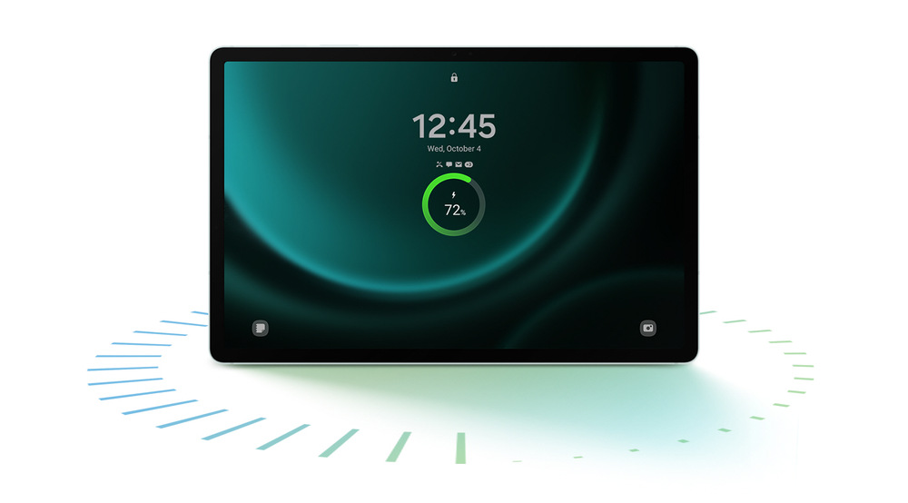 Dotykový tablet Samsung Galaxy Tab S9 FE+ 8 GB / 128 GB + dotykové pero stříbrný