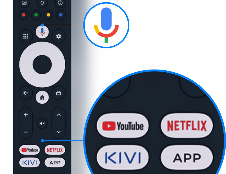 Televize KIVI 50U730QB Televize KIVI 50U730QB