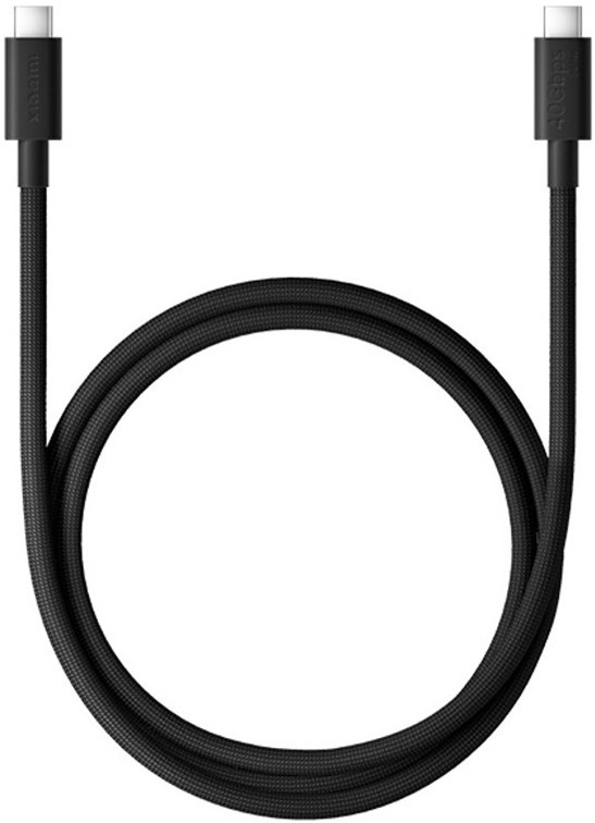 Kabel Xiaomi USB-C/USB-C, 6A, 1m - černý