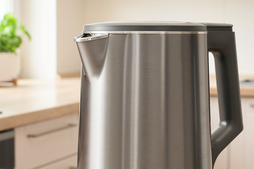 Rychlovarná konvice Sencor SWK 0850GY, 1,7 l nerez Moderní ocelový design