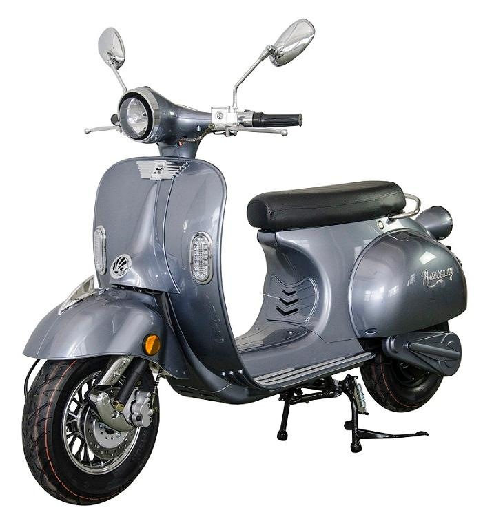 Elektroskútr RACCEWAY Century, 20 Ah šedý