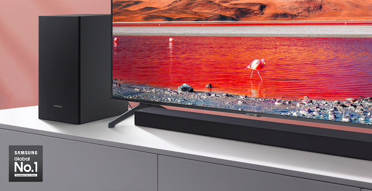 Soundbar Samsung HW-T450 černý