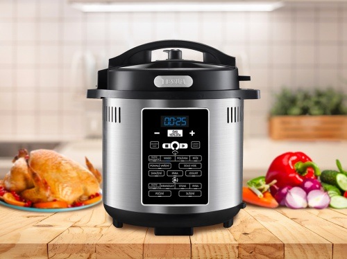Multifunkční tlakový hrnec Tesla EliteCook K80 Deluxe Multifunkční tlakový hrnec Tesla EliteCook K80 Deluxe