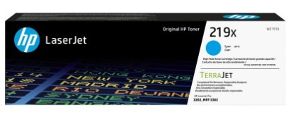 Toner HP 219X, 2500 stran azurový Toner HP 219X, 2500 stran azurový