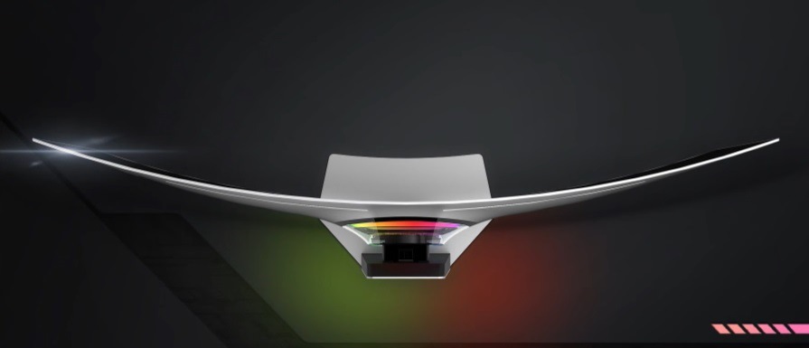 Herní monitor Samsung Odyssey OLED G9 stříbrný