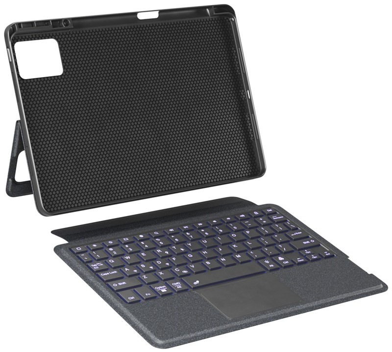 Pouzdro na tablet s klávesnicí Spello by Epico Backlit Keyboard na Lenovo Tab M11 - CZ - černé