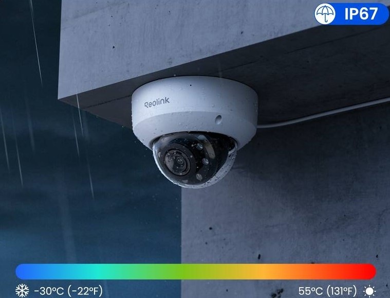 IP kamera Reolink RP-PCV8MZ SMB PoE bílá
