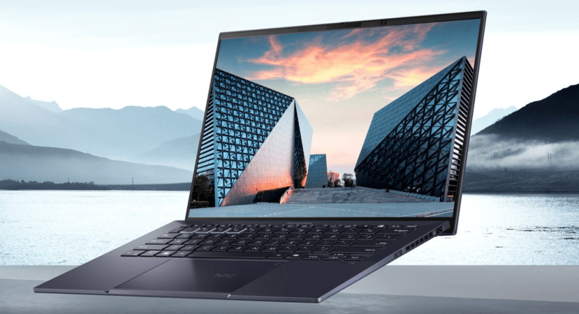 Notebook Asus ExpertBook B9 černý Asus ExpertBook B9 váží jen 1,1 kg