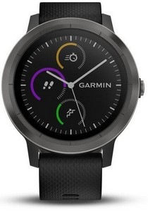 Chytré hodinky Garmin vívoActive3 Optic černé/šedé