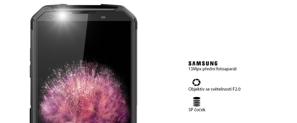 Mobilní telefon iGET BLACKVIEW GBV9500 Plus Dual SIM černý