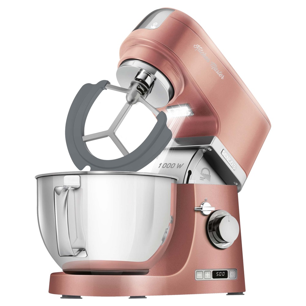 Kuchyňský robot Sencor STM 7875RS Má integrované LED osvětlení