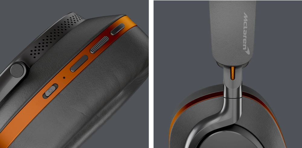 Sluchátka Bowers & Wilkins Px8 McLaren edition šedá Bowers & Wilkins Px8 McLaren Edition
