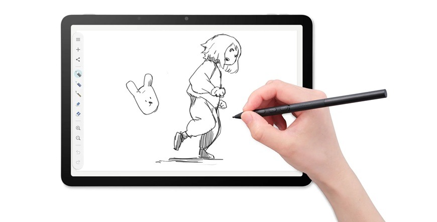 Grafický tablet Wacom MovinkPad 11 černý